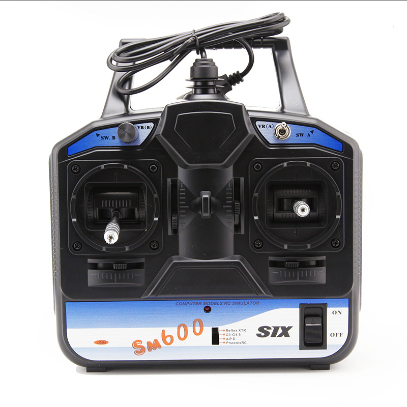 Phoenix Simulator SM600 FPV Drone Remote Controller Training Model Aircraft Fixed Wing Helicopter - Image 5