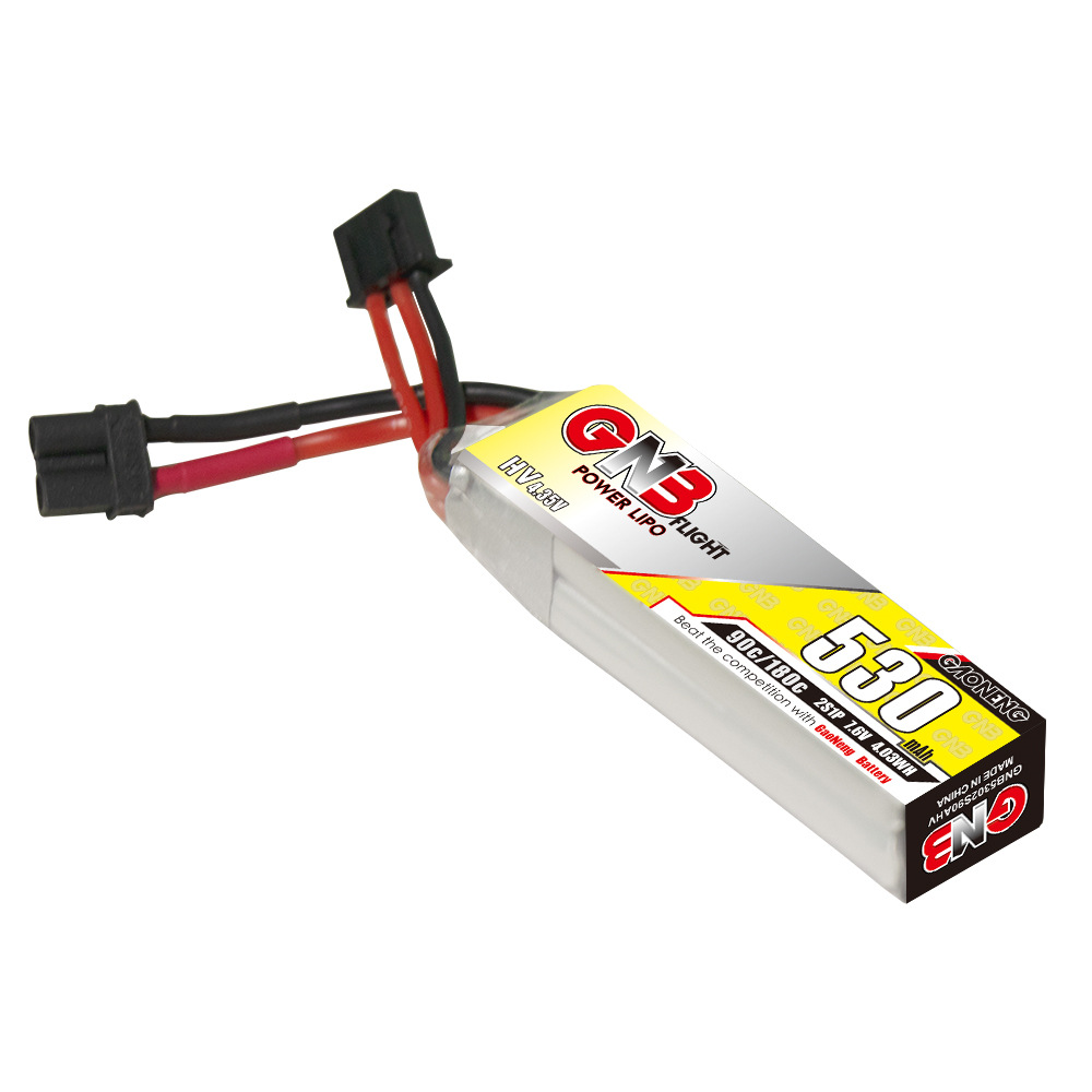 GNB High Energy 530mAh 2S 76V 90C HV LiPo Battery for FPV Drones - Image 3