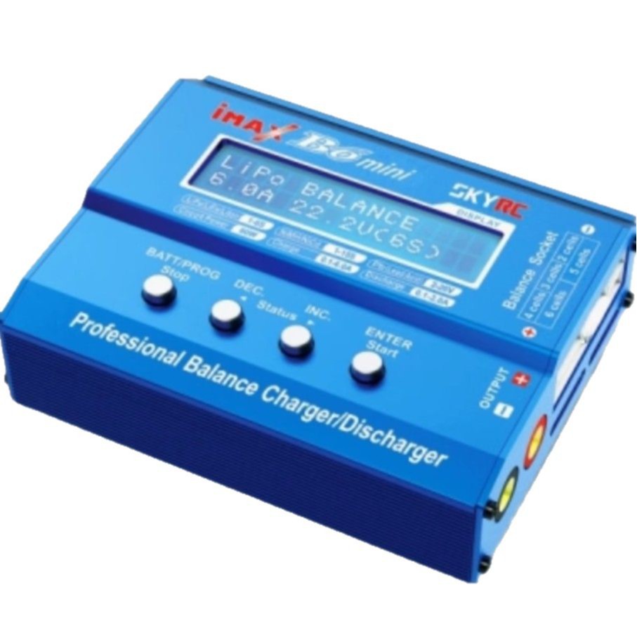 SKYRC B6 Mini 60W – Professioneller Balancer-Ladegerät für 1S bis 6S LiPo-, LiFe-, LiIon-, NiMH-, NiCd- und Pb-Akkus - Image 4