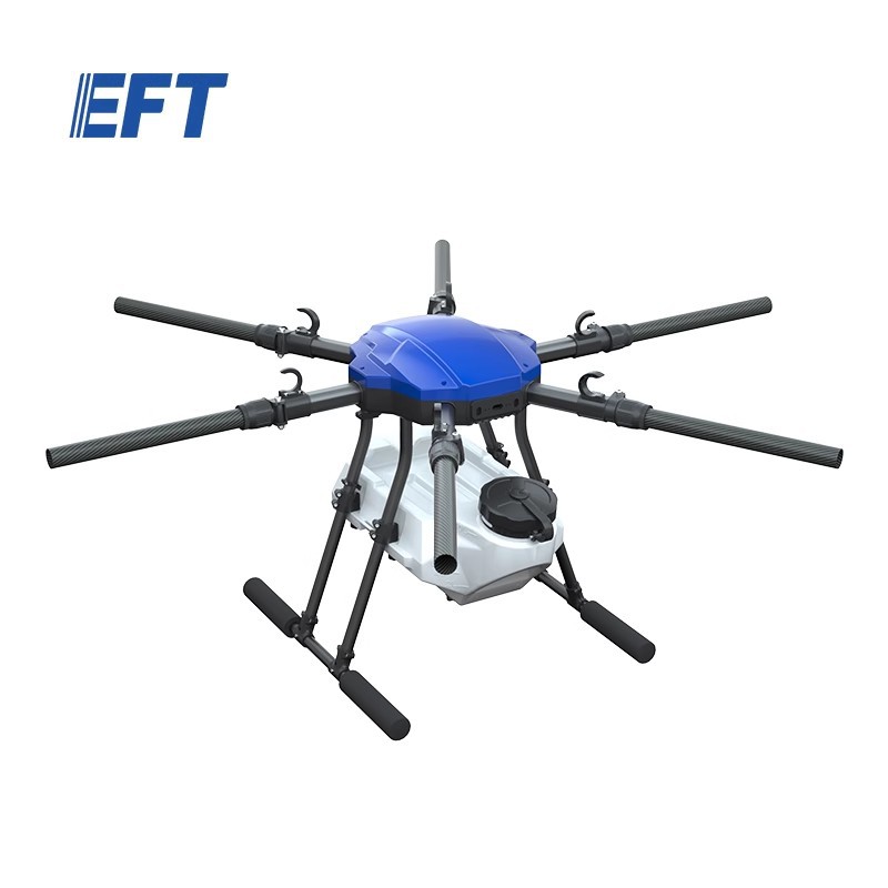 Каркас для сверхлегкого шестиосевого сельскохозяйственного дрона EFT Wing Fly E610M – грузоподъемность 10 кг - Image 4