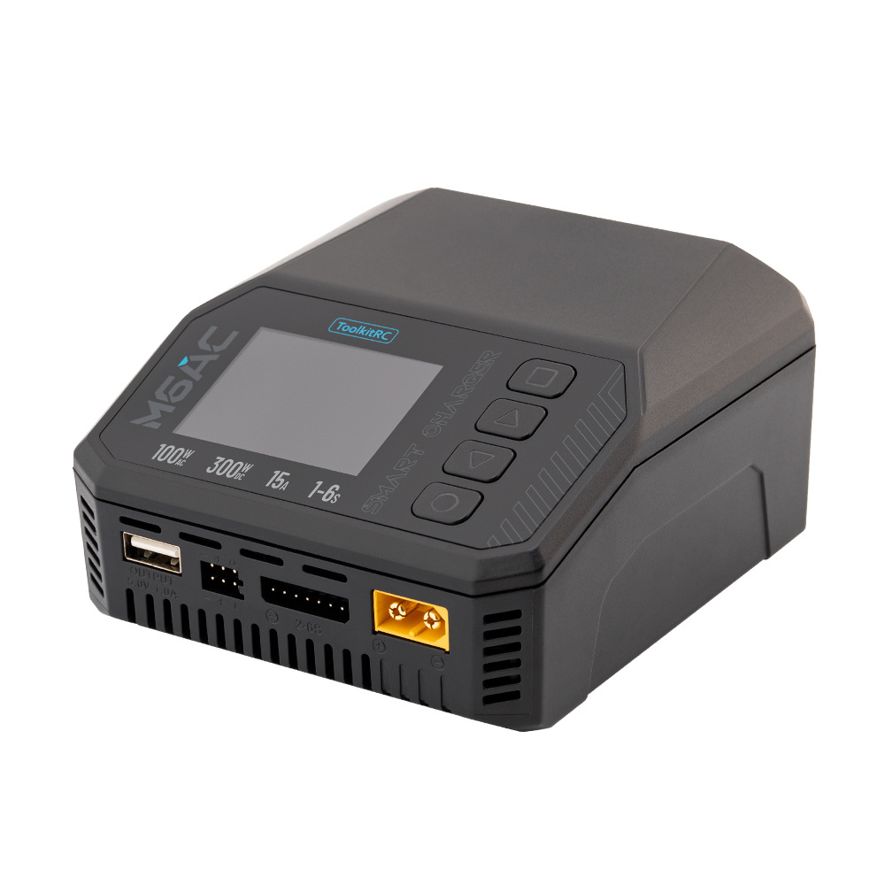 Toolkitrc M6Ac 300W 1S 6S 15A Multifunctional Intelligent Balanced Charger Drone RC Model - Image 3
