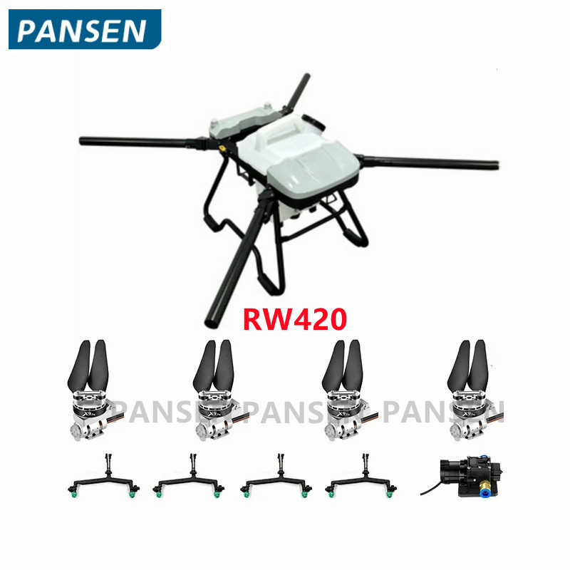 Agricultural Pesticide Spraying UAV RW420 Plant Protection Drone 20KG Liquid Medicine Flight Operation Plug In Water Tank - Image 3
