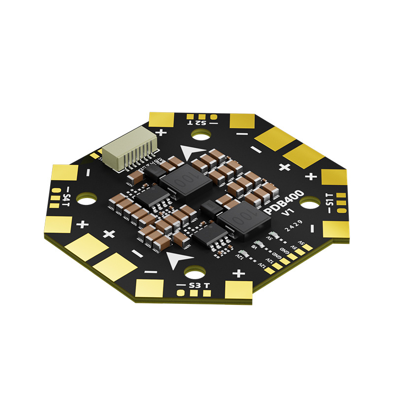 Aocoda Rc PDB400 Stromverteilplatine – 12S, FPV, für Starrflügler mit Amperemeter - Image 3