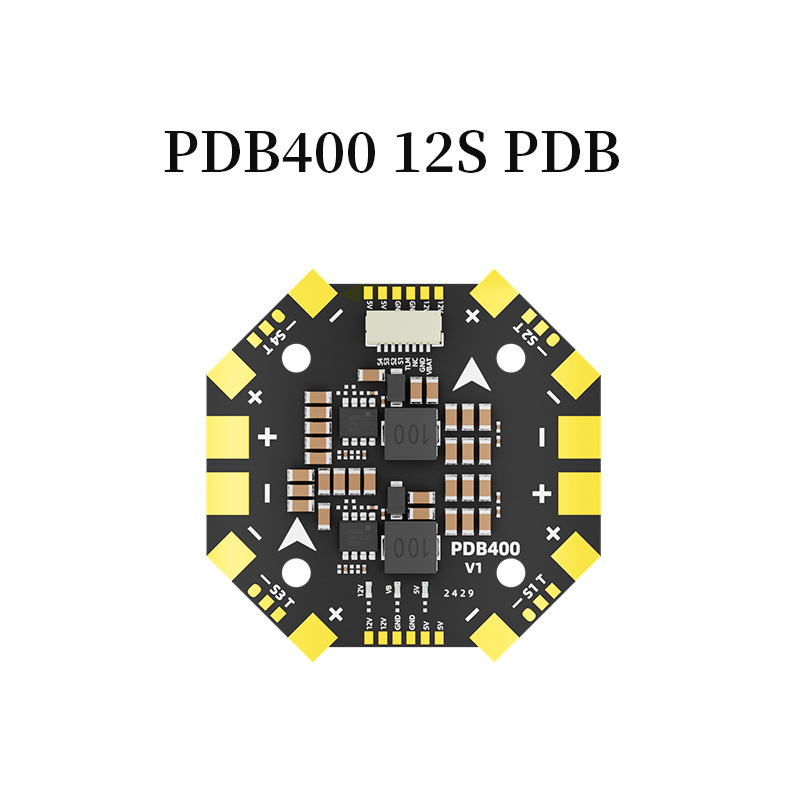 Aocoda Rc PDB400 Stromverteilplatine – 12S, FPV, für Starrflügler mit Amperemeter - Image 2