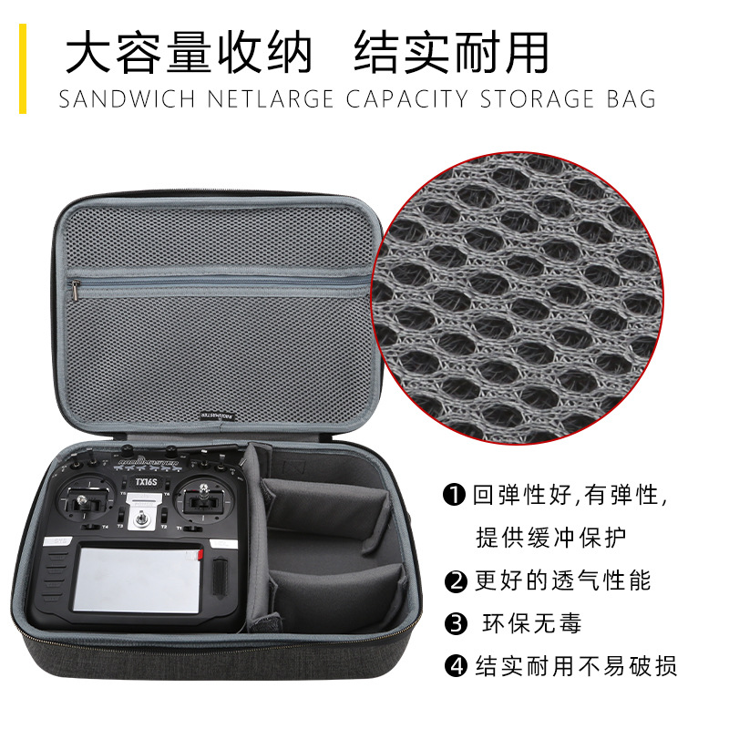 RadioMaster TX16S Original Control Bag Storage Bag Handbag Portable Nylon Universal - Image 4