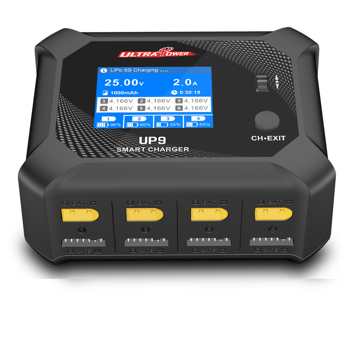 Ultrapower UP9 AC100W DC200W Four Channel Multi Chemistry RC Battery Charger - Image 3