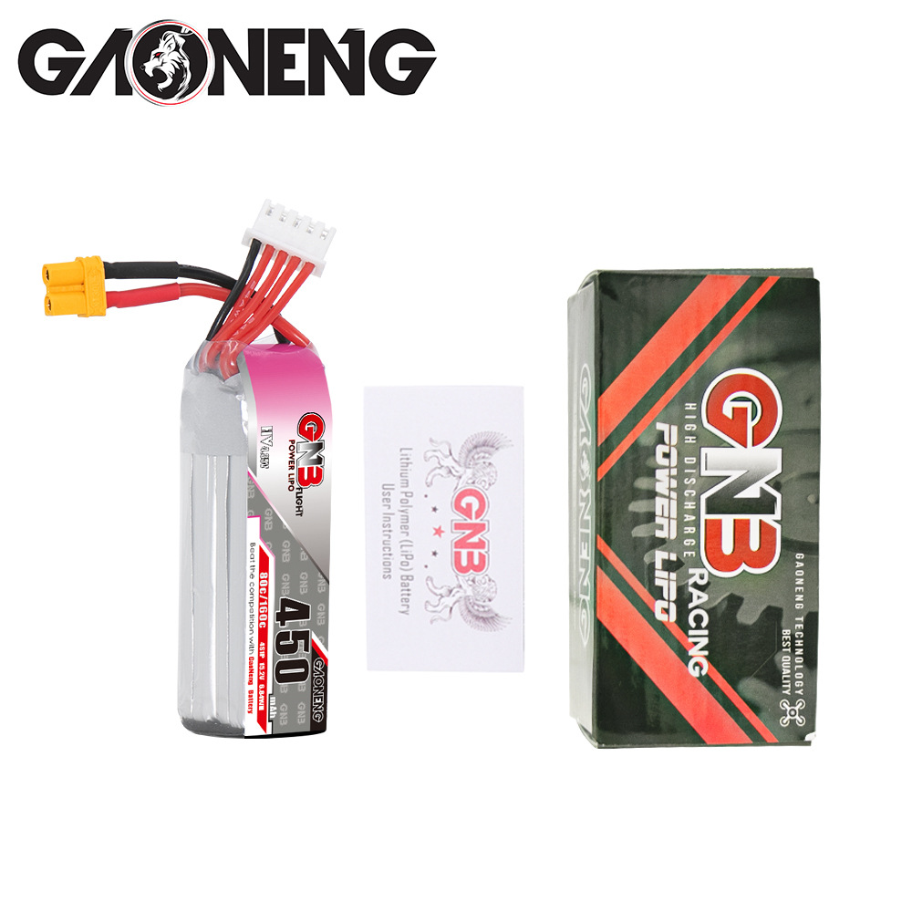 GNB 450 mAh 4S 15,2 V 80 C HV-LiPo-Akku für Mini-FPV-Drohnen - Image 4