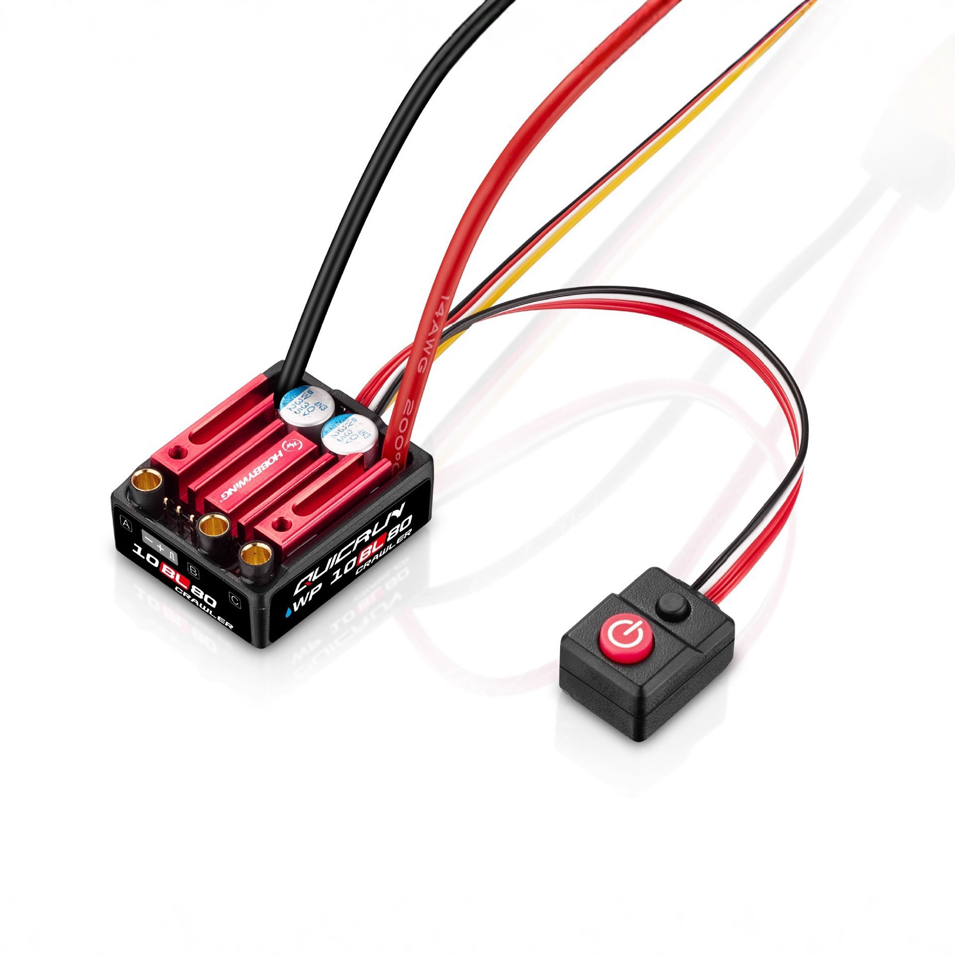 Hobbywing Cool Run 1/10 Climbing Car ESC Quicrun WP-10BL80 Crawler Electronic Speed Controller - Image 2