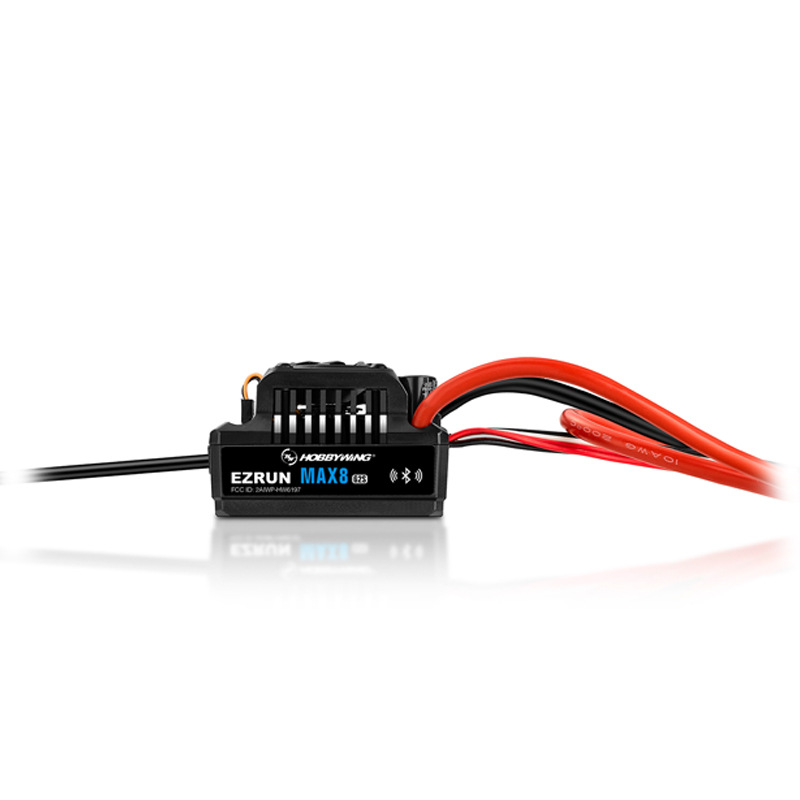 Hobbywing Ezrun Max8 Gs2 Sensor Based Brushless Waterproof Power Esc Built In Bluetooth - Image 4