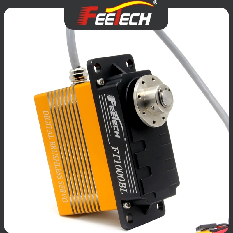 Feite FT1000BL All Aluminum Shell Steel Gear 180 Degree 24V 1000kg Brushless Motor Digital Servo - Image 5