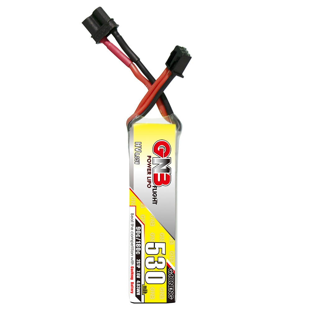 GNB High Energy 530mAh 2S 76V 90C HV LiPo Battery for FPV Drones - Image 5