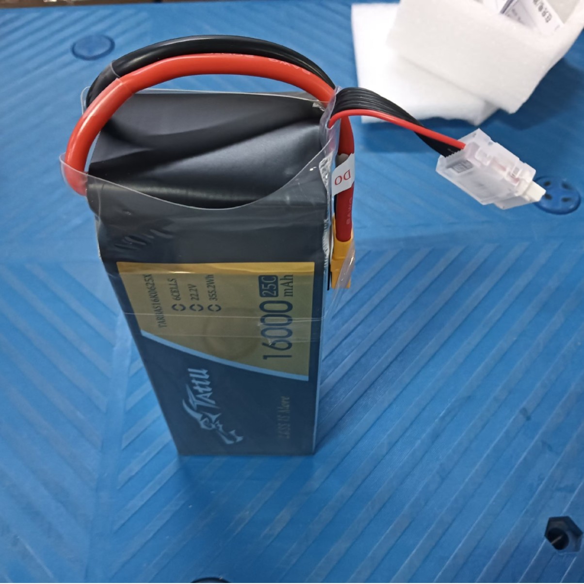 Grignard Tattu 16000Mah 25C 6S 22.2V Lithium Battery for Plant Protection Surveying Mapping Multi Axis Drone XT90S - Image 2