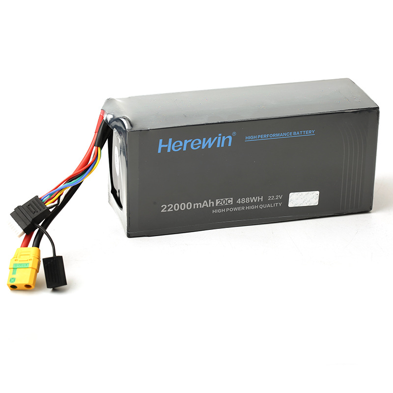 Herewin Haiying Lithium-Batterien mit 12000 mAh, 16000 mAh oder 22000 mAh – 6S, 22,2 V für Drohnen zur Pflanzenschutzanwendung - Image 5