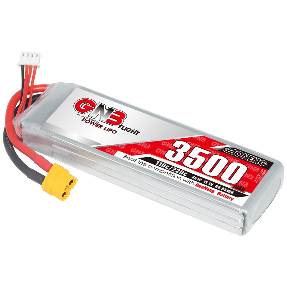 GNB High Energy 3500mAh 3S 11.1V 110C LiPo Battery for Remote Control Drone FPV GAONENG - Image 5