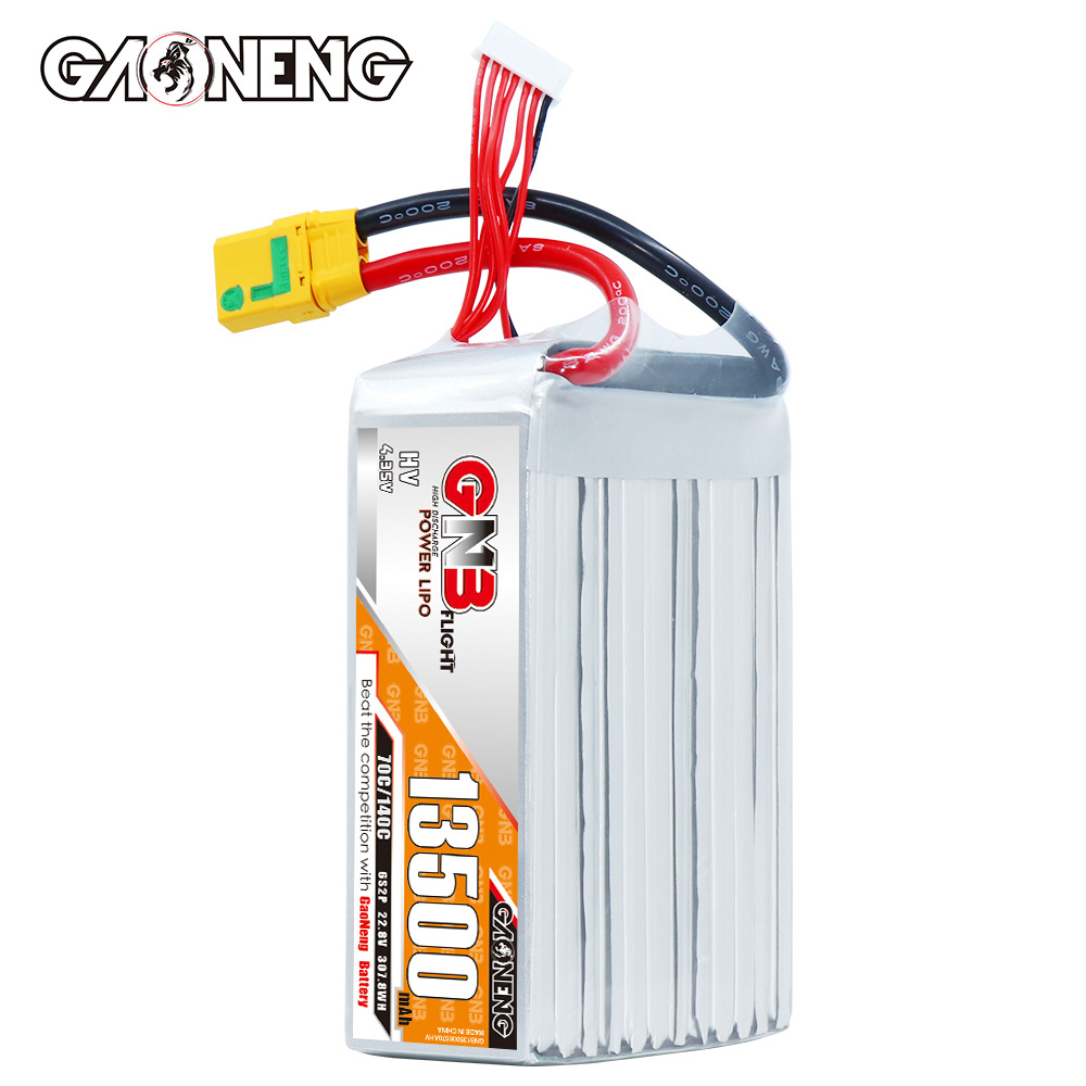 Мощная аккумуляторная батарея GNB 13500 мАч 6S 22,8 В 70 C HV LiPo для моделей в сельском хозяйстве и вертолетов - Image 3