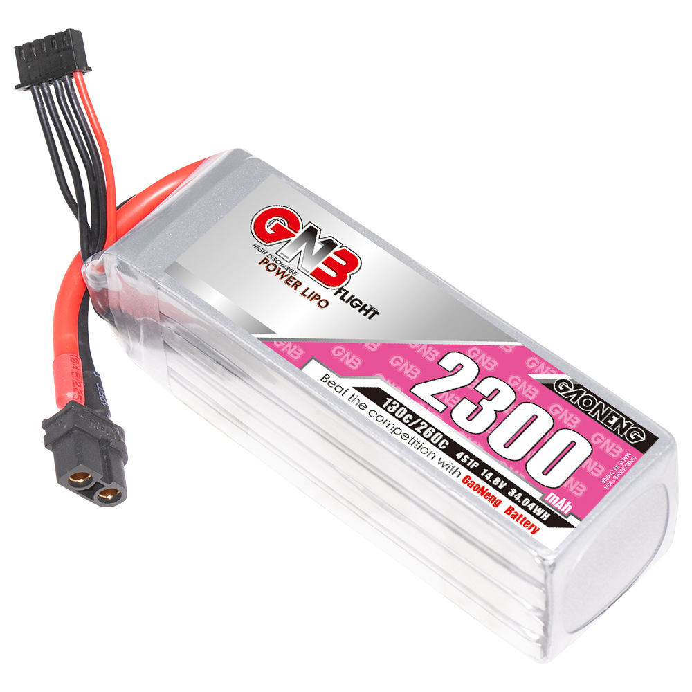 GNB 2300mAh 4S 14,8V 130C LiPo-Akku für FPV-Renn-Drohnen und Segelflugmodelle - Image 5