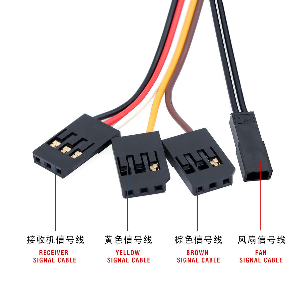Surpass Wobby 80A Pro V2 Brushed ESC Strong Heat Dissipation Stable Reliable for Climbing Car Models - Image 5
