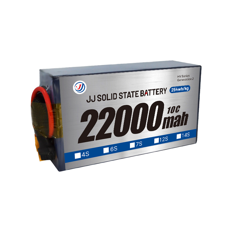 Jiujiang 22000mAh Hochleistungs-Lithium-Batterie mit Feststoffelektrolyt – 12S für lange Flugzeiten - Image 2