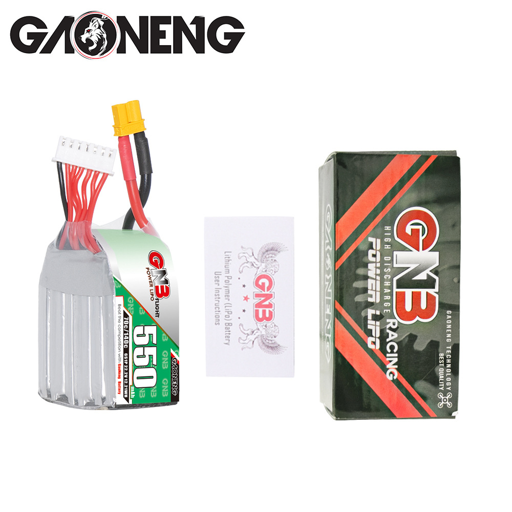 GNB High Energy 550mAh 6S 22,2V 70C FPV-Lipo-Akku für RC-Drohnen von GAONENG - Image 4
