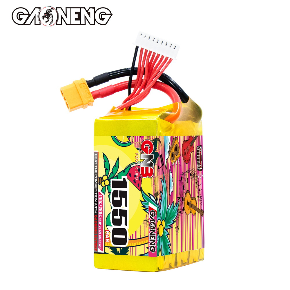 GNB High Energy 1550mAh 8S 29,6 V 140°C LiPo-Akku für FPV-Drohnen und RC-UAVs - Image 3