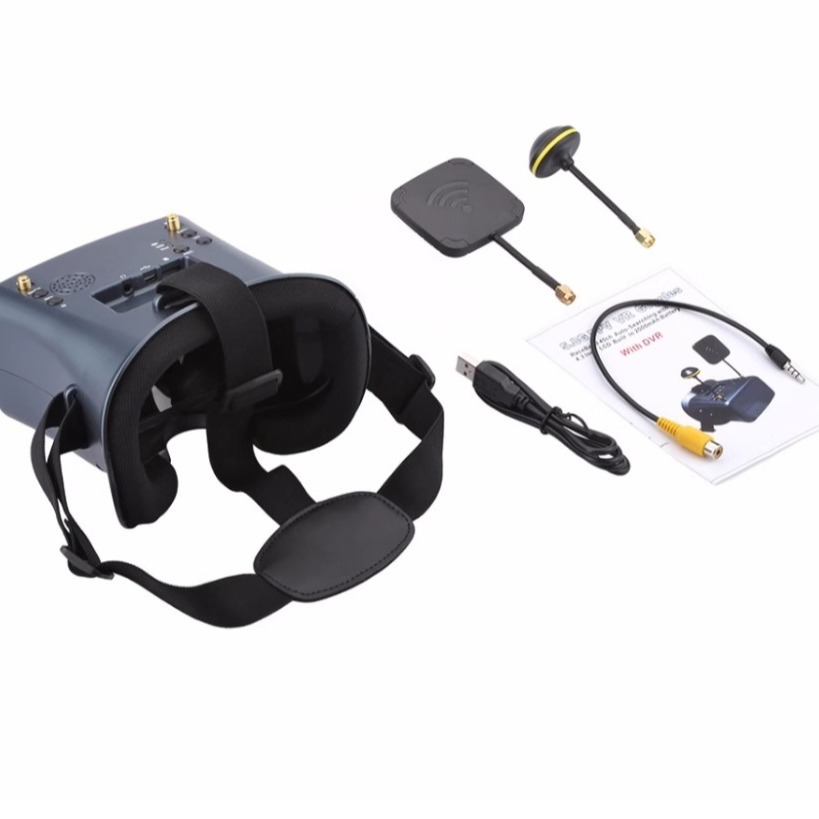 008D 5.8G FPV-окуляри для польоту: екран 4,3 дюйма 800×480, запис на карту та подвійна антена - Image 5