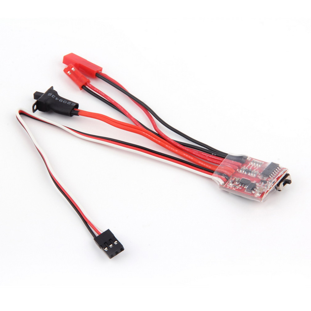 Bidirectional Brushed ESC with Brake 10A 20A 30A for RC Model Cars Boats - Image 2