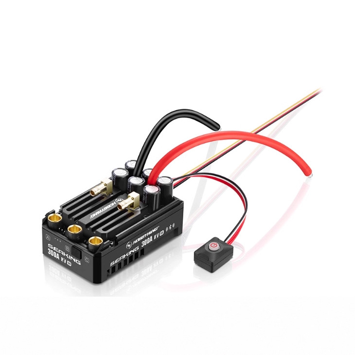 Hobbywing Seaking 300A HV V4 Model Marine ESC Brushless Speed Controller - Image 3