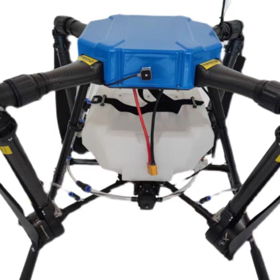 Intelligenter Fernsteuerungs-Drohnenflugkörper mit 4 Achsen und 10-Liter-Wassernebelanlage – faltbarer Mehrrotor für die Landwirtschaft - Image 4