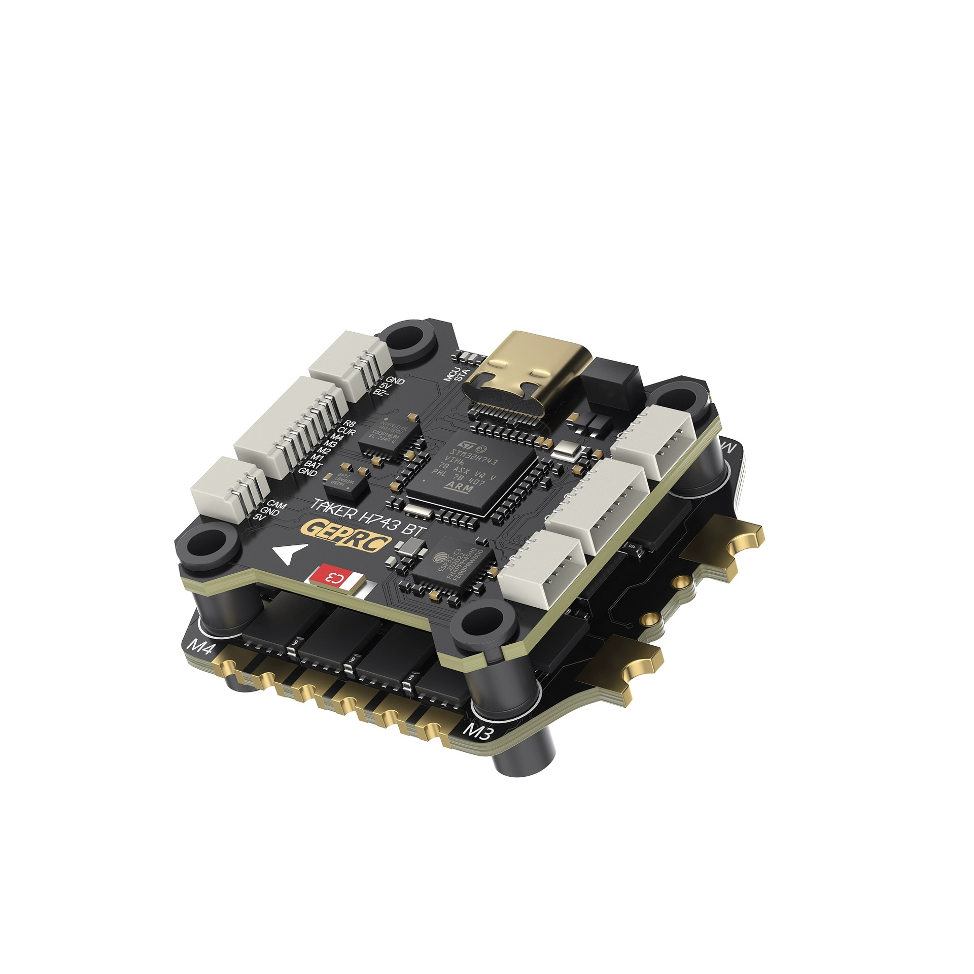 Geprc Taker H743 Bt 32Bit 65A Flying Tower Flight Controller ESC Stack FPV Drone Accessories - Image 3