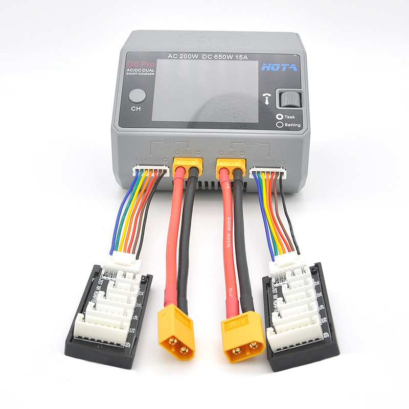 HOTA D6 D6PRO D6 Balance Charger Extension Cable XT60 T Plug JST XT30 EC5 Connector - Image 3