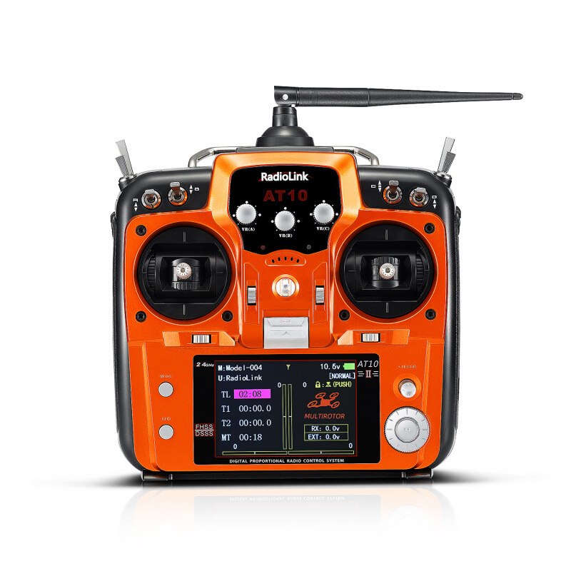 Le Di AT10 2nd Generation 24G Remote Controller AT10II for RC Fixed Wing Plant Protection Drone with R12DS Receiver - Image 5