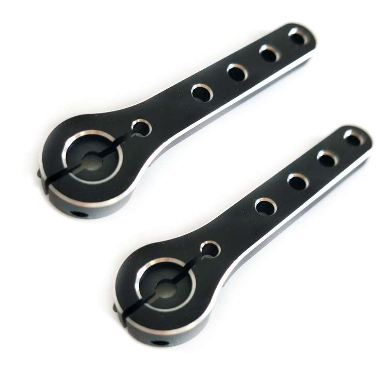 44mm Metal Steering Gear Rocker 25T CNC Aircraft Model Steering Arm KSA005 Aluminum Alloy for RC Planes - Image 2