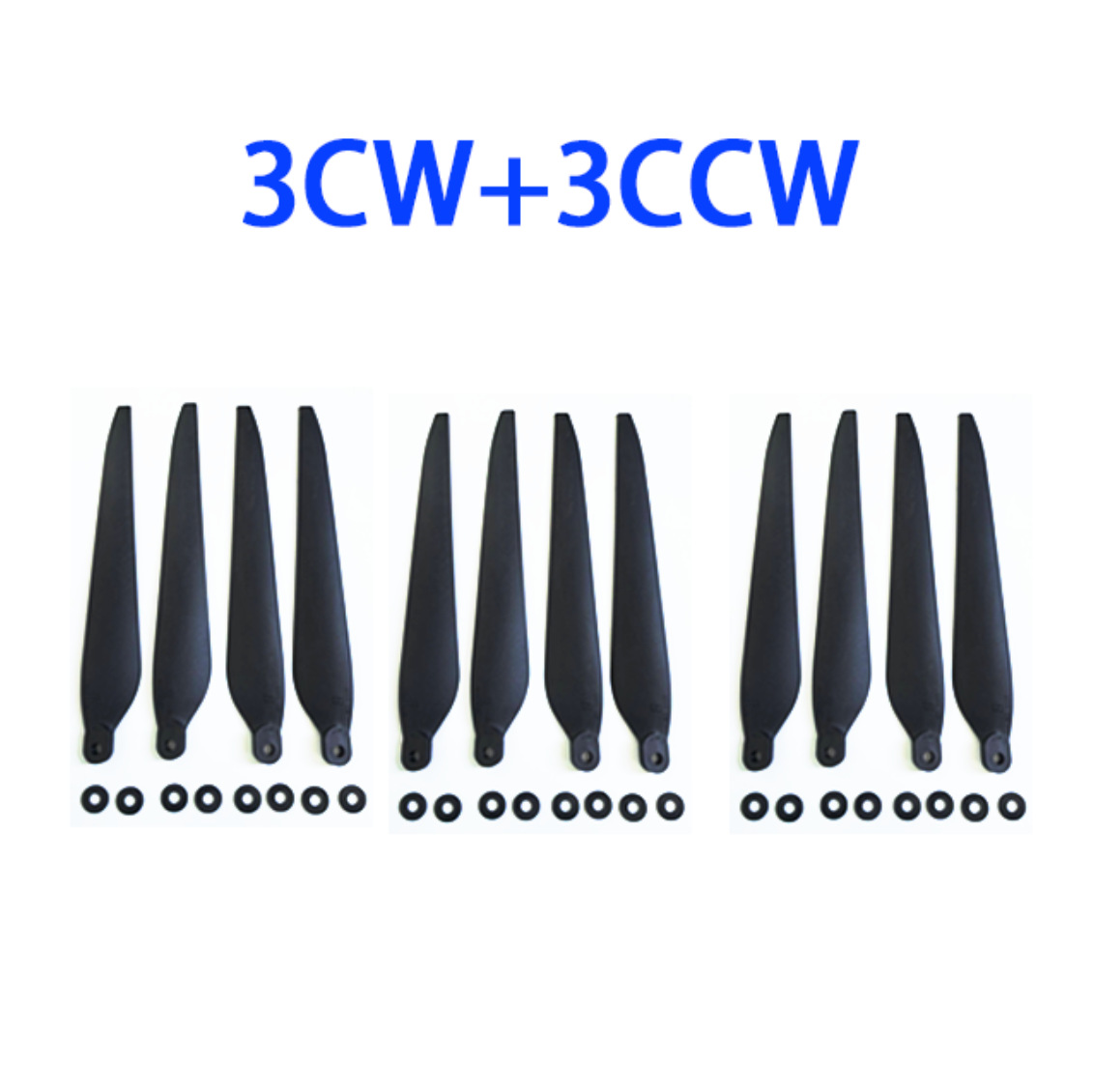 X8 G2 Motor Power 3011S Carbon Folding Blade Propeller for Hobbywing X8 Motor - Image 2