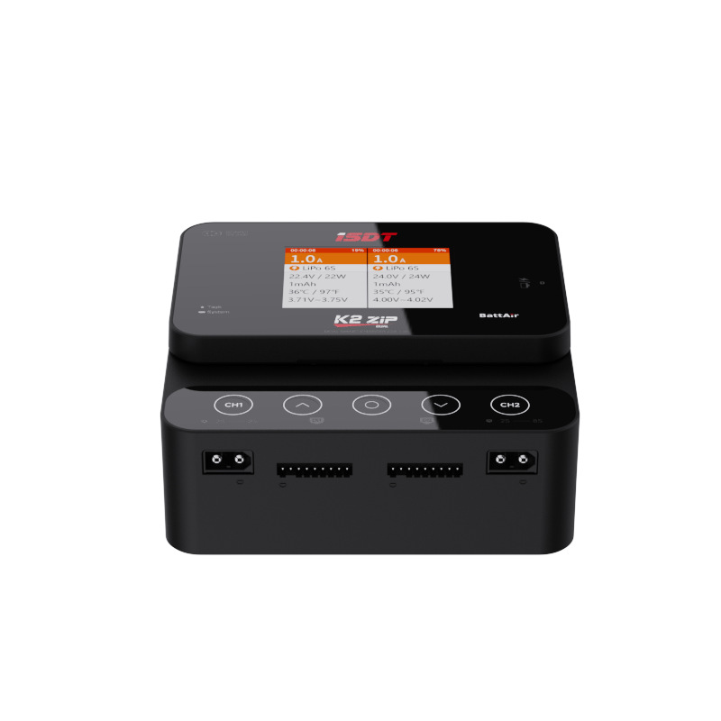 ISDT K2 ZIP Dual Mode Smart Charger AC200W DC500W for FPV Batteries - Image 4