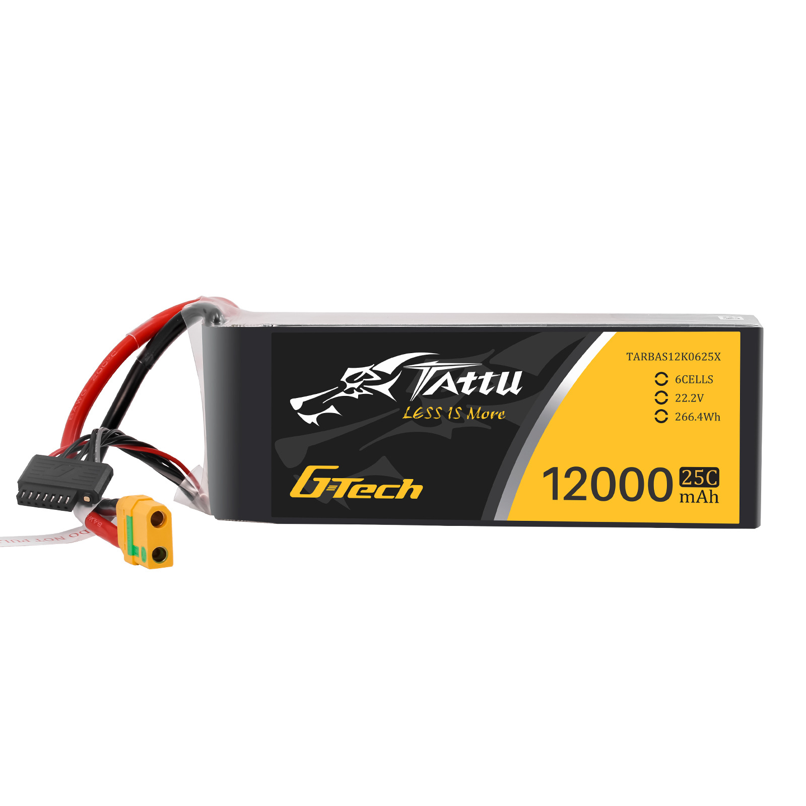 Grignard Tattu 12000Mah High Capacity Plant Protection Surveying Security 22.2V Drone Lipo Battery XT90S - Image 3