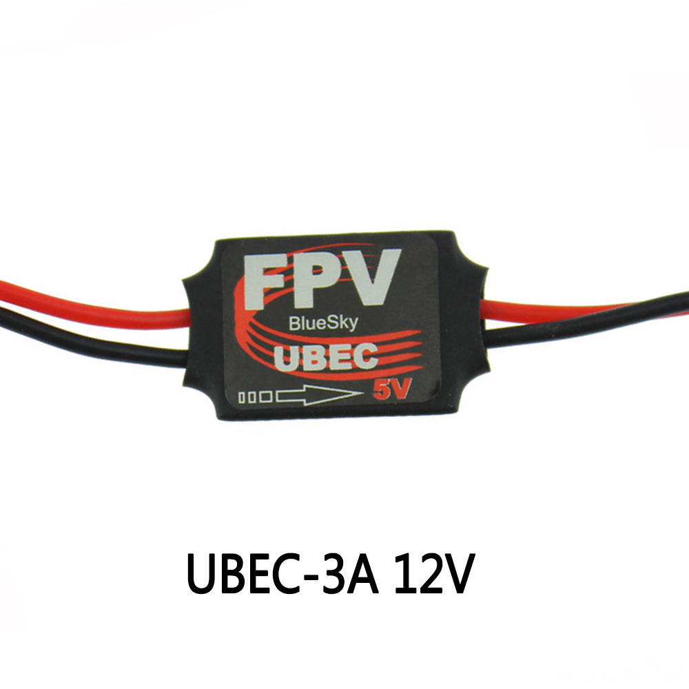 UBEC 3A FPV Spannungswandler-Modul – Ausgänge 5V und 12V für Kamera- und Neigungssteuerung - Image 3