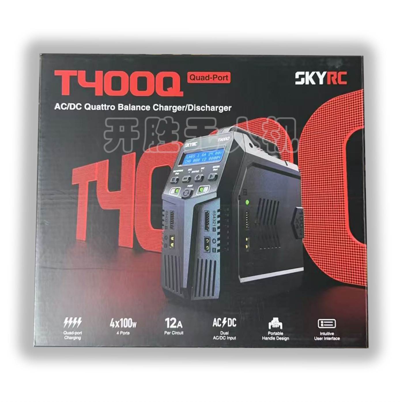 Skyrc T400Q 4x10A – 4-Kanal-Intelligenz-Ladegerät mit integriertem Netzteil für RC-Autos, Boote und FPV-Drohnen - Image 2