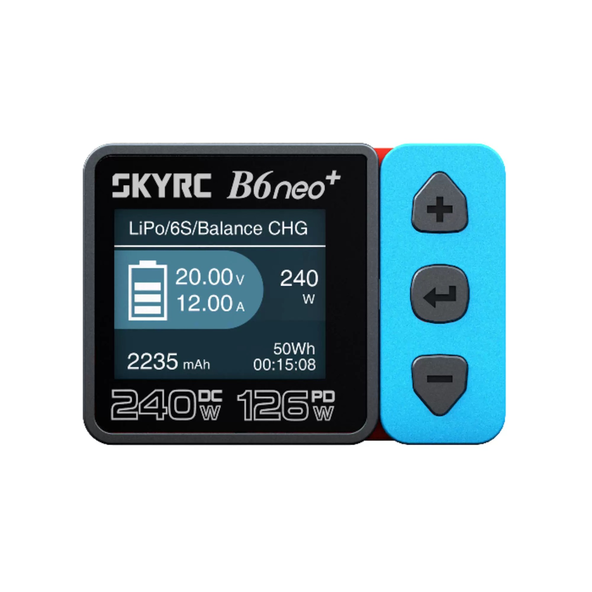 Skyrc B6Neo Plus Mini Intelligent High Power 1-6S Lipo Battery Balance Charger - Image 5