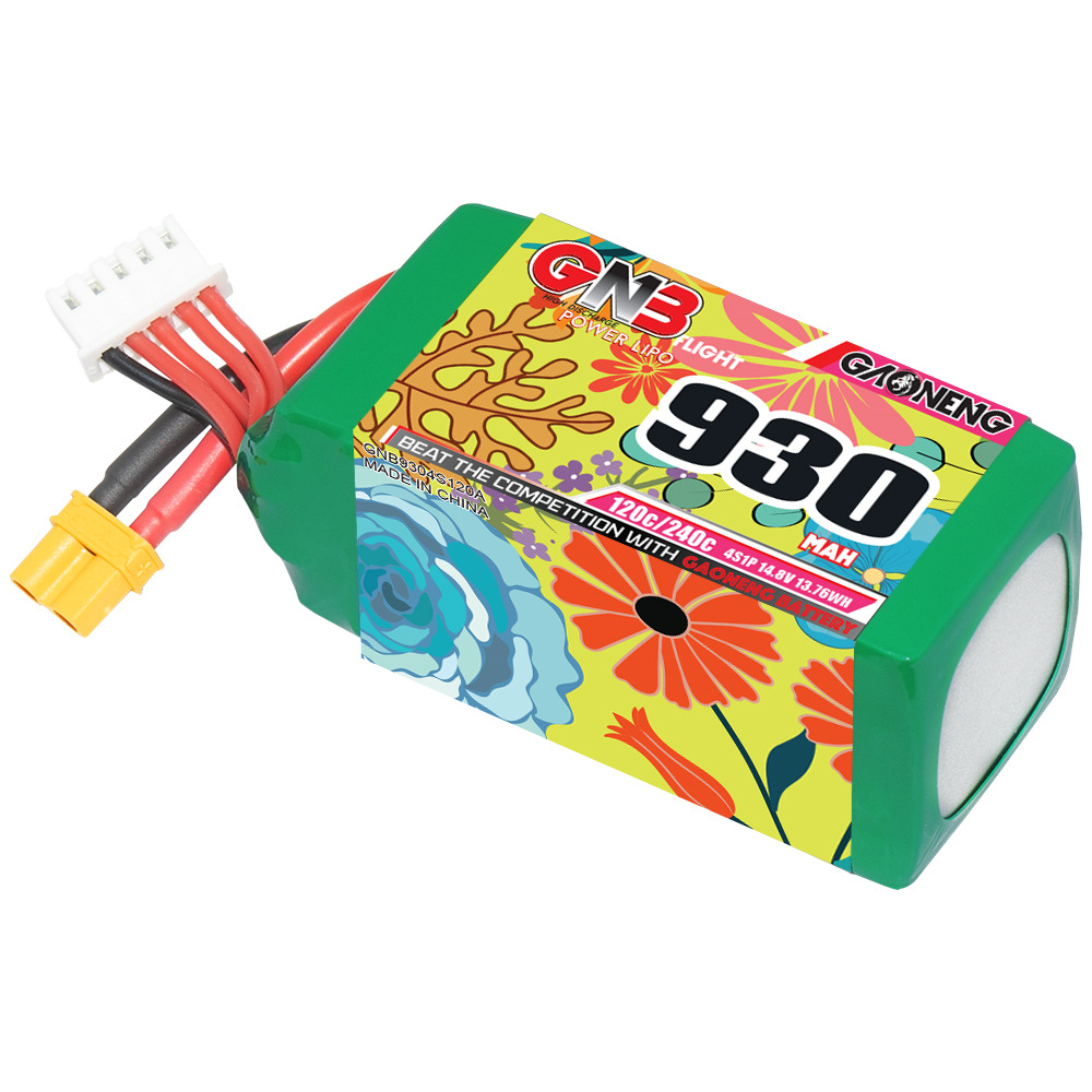 GNB High Energy 930 mAh 4S 14,8 V 120°C – Hochleistungs-Lithium-Ionen-Akku für FPV-Modelle mit Düsenantrieb - Image 3