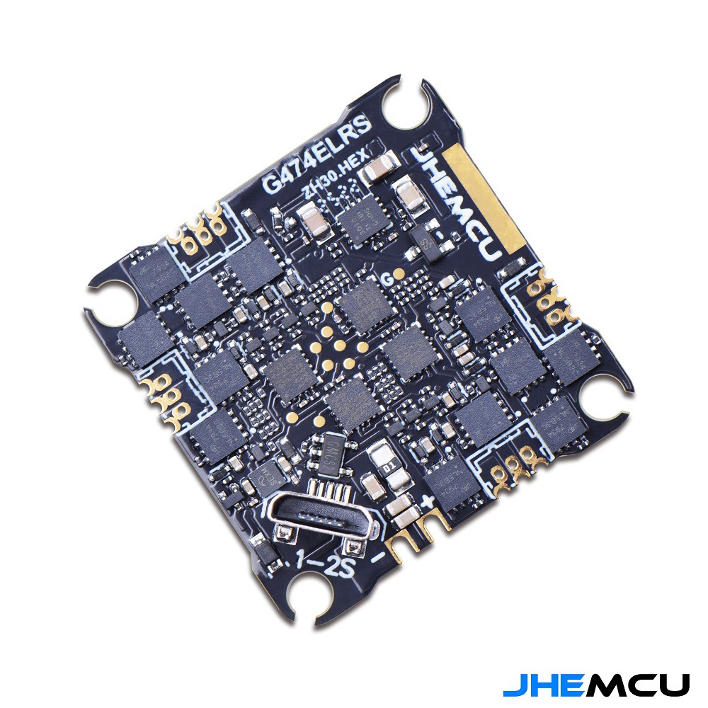 Jhemcu G474ELRS 1S 2S Flying Control ELRS 12A ESC HD Sky Terminal for FPV Drones - Image 3
