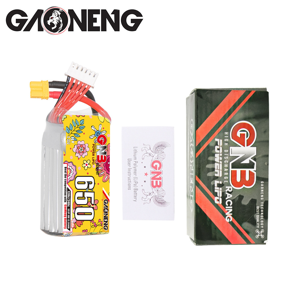 GNB 650mAh 5S 19V 120C HV LiPo-Akku für 2-2,5-Zoll-FPV-Drohnen - Image 4