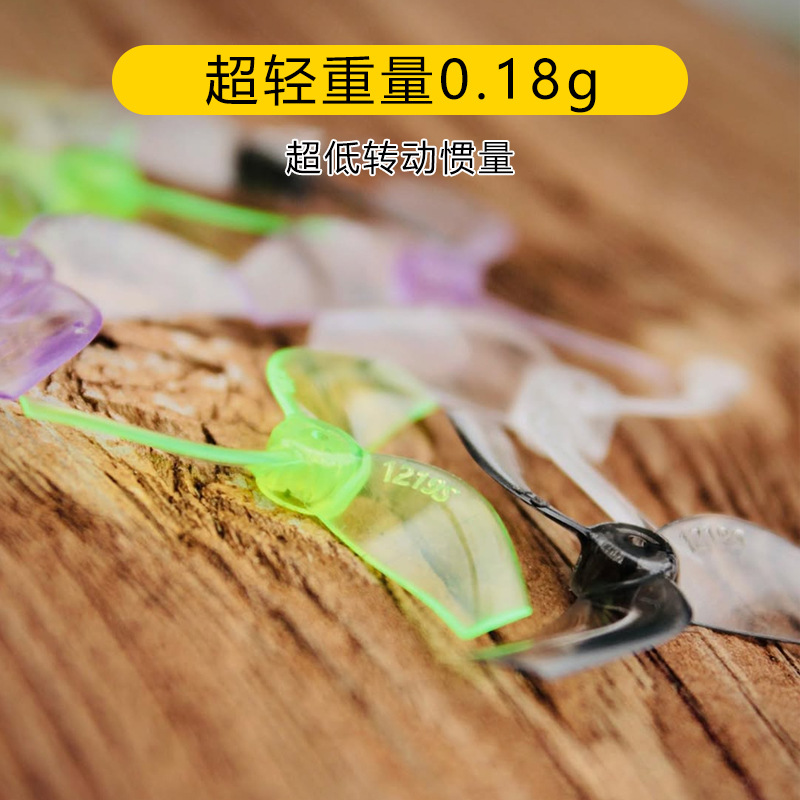 Gemfan 1219S 31mm Colorful Three Blade Propeller for Micro Traversing Drones and Loop Machines - Image 2