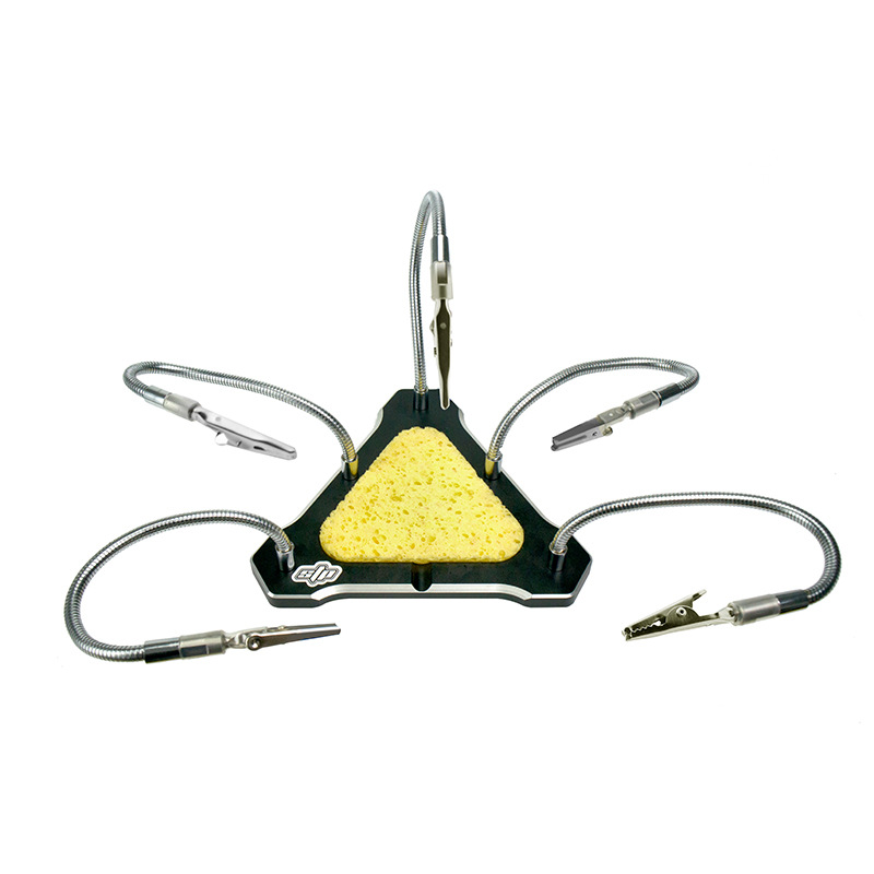 FPV Multi Functional Soldering Station Model Aircraft Tool Triangular Arms Magnifier - Image 3
