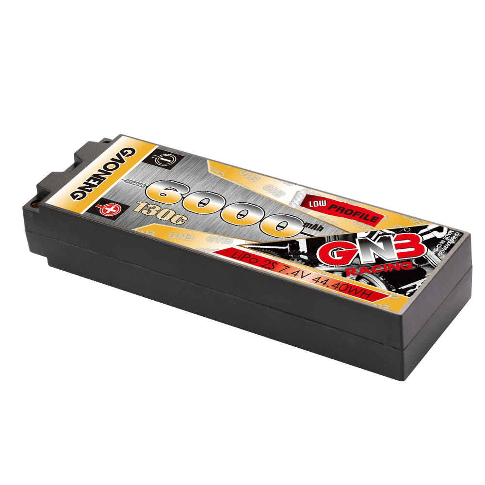 GNB High Energy 6000mAh 2S 7,4V 130C LCG Lithium-Akku für 1:10 RC-Autos und Panzer GNB60002S130i - Image 5