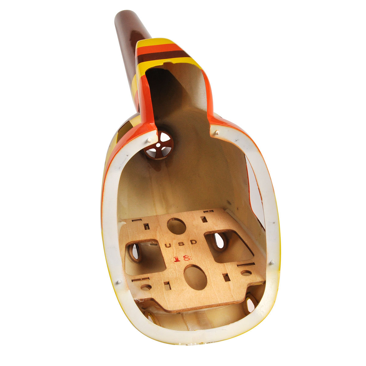 MD-500 Helicopter Fuselage Shell Composite Material for RC Model Aircraft HSB-MD450MG-D - Image 3