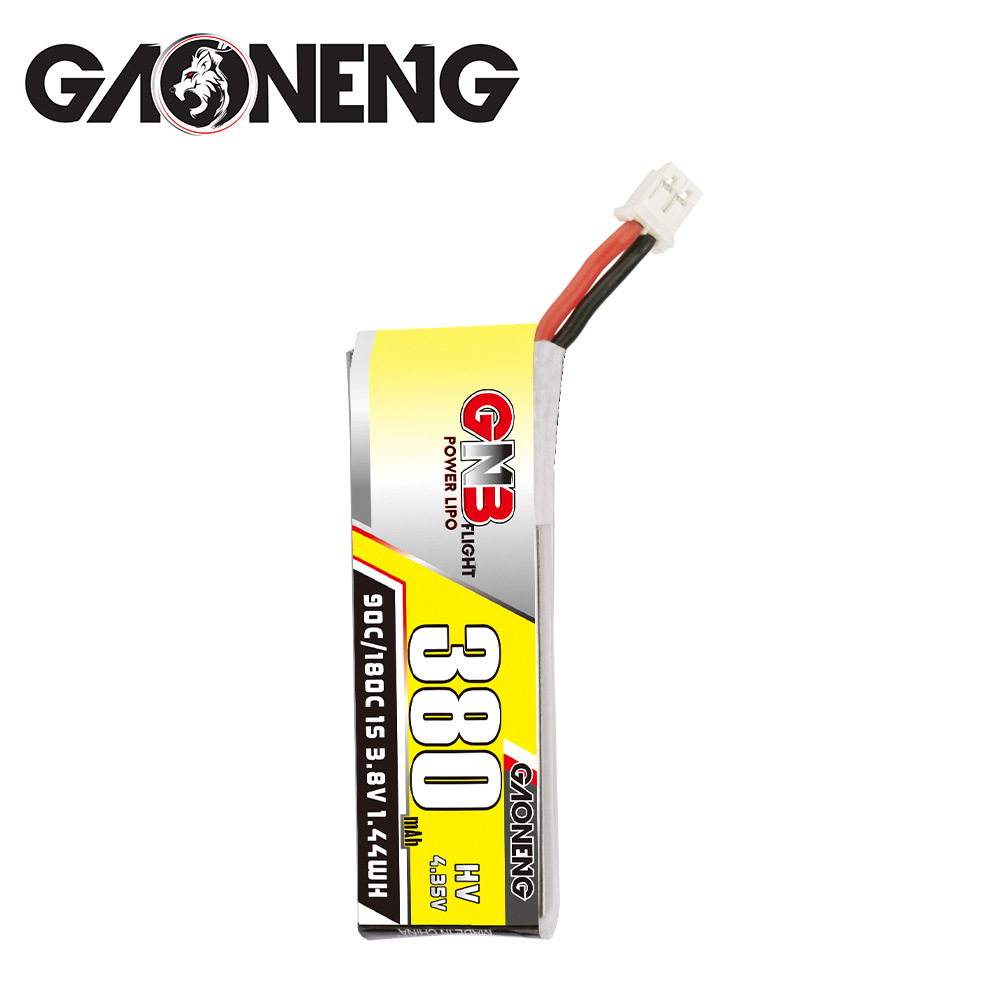 GNB High Energy 380mAh 1S 3 8V 90C FPV Lithium Battery for Emax NanoHawk Indoor Drones - Image 5