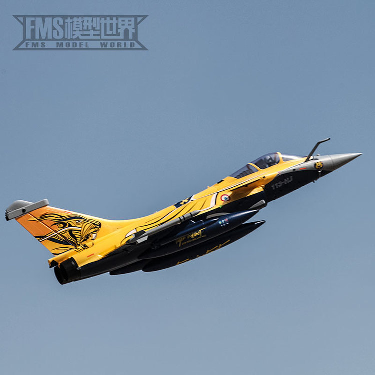 FMS Rafale 80mm Ducted Fan Model Aircraft Electric Remote Control Fixed Wing PNP - Image 2