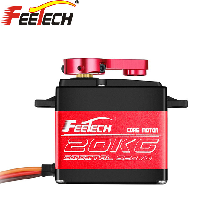 FT5320M Waterproof Digital Servo 20KG High Torque Metal Steel Gear 180 Degree Large Angle - Image 2