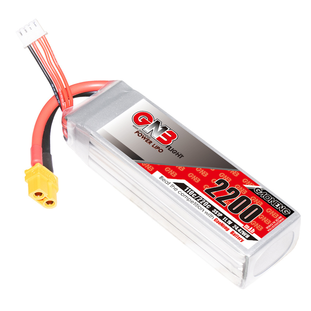 GAONENG GNB 2200mAh 3S 11,1V 110C LiPo-Akku für FPV-Renn-Drohnen und RC-Flugzeuge - Image 3