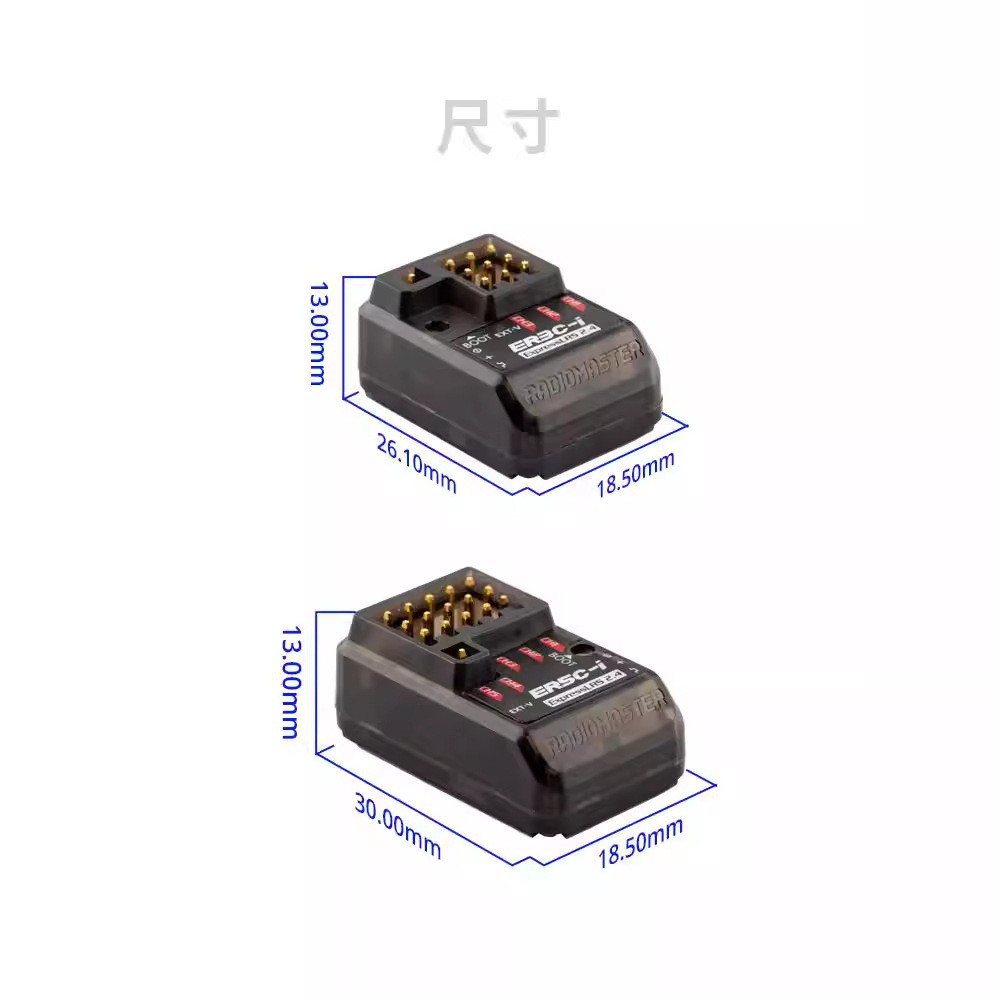 RadioMaster ER3Ci ER5Ci ELRS PWM Receiver 3 5 Channel for RC Car Ship Model - Image 3